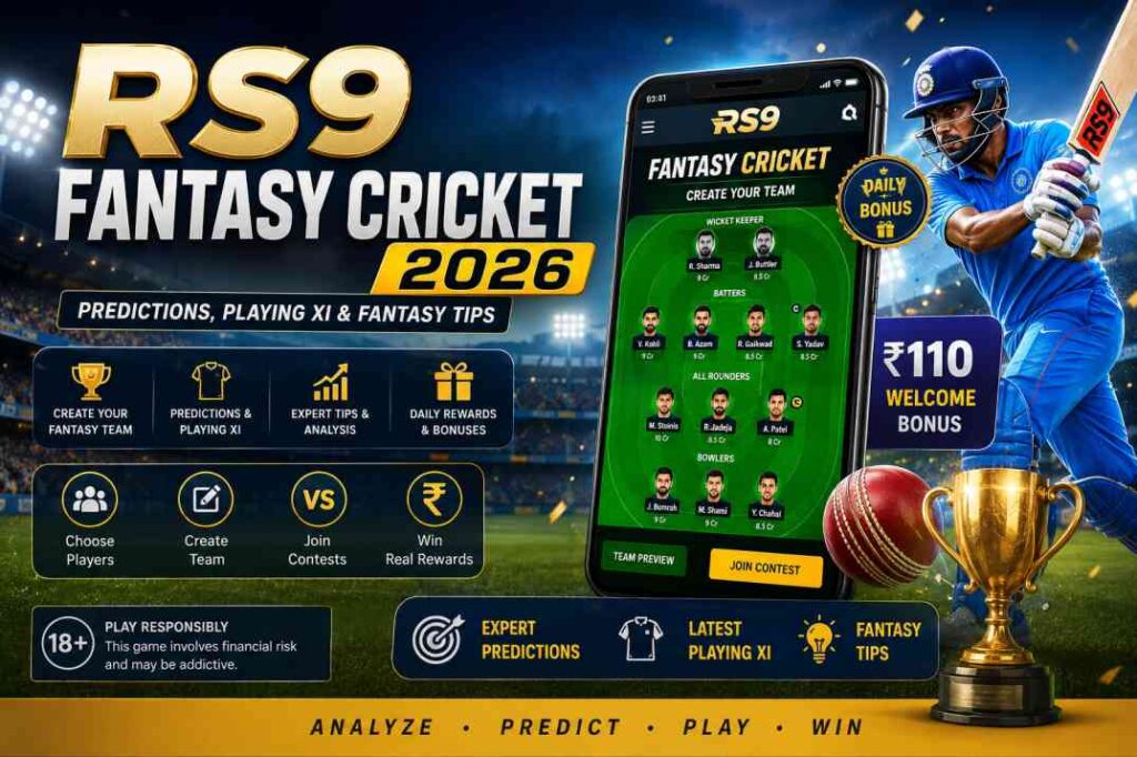 RS9 Fantasy Cricket 2026 predictions, playing XI and fantasy tips